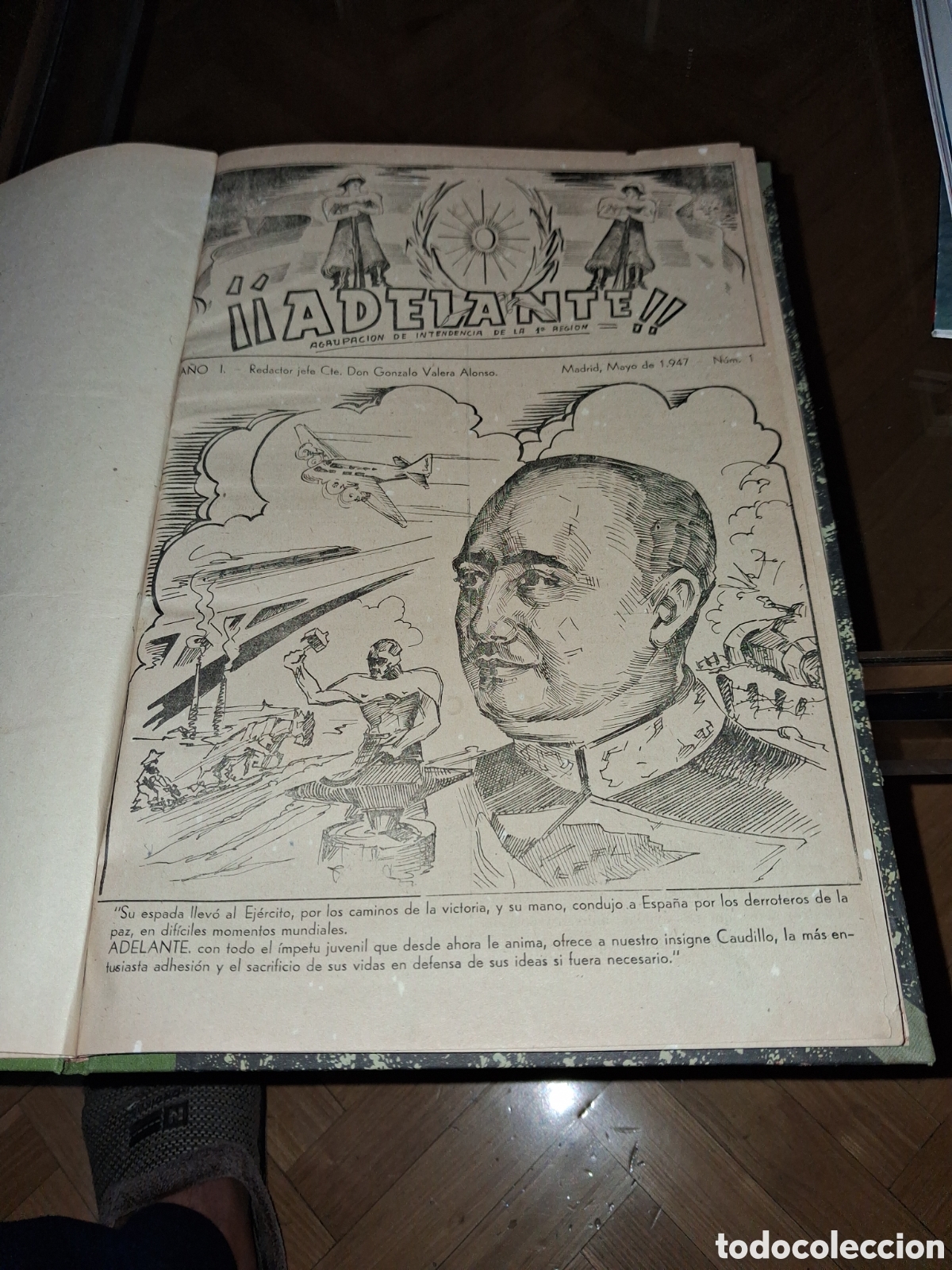 Collection Magazines and Newspapers: PERIODICO &rdquo;ADELANTE&rdquo;. LOS 25 PRIMEROS NUMEROS A&Ntilde;OS 40
