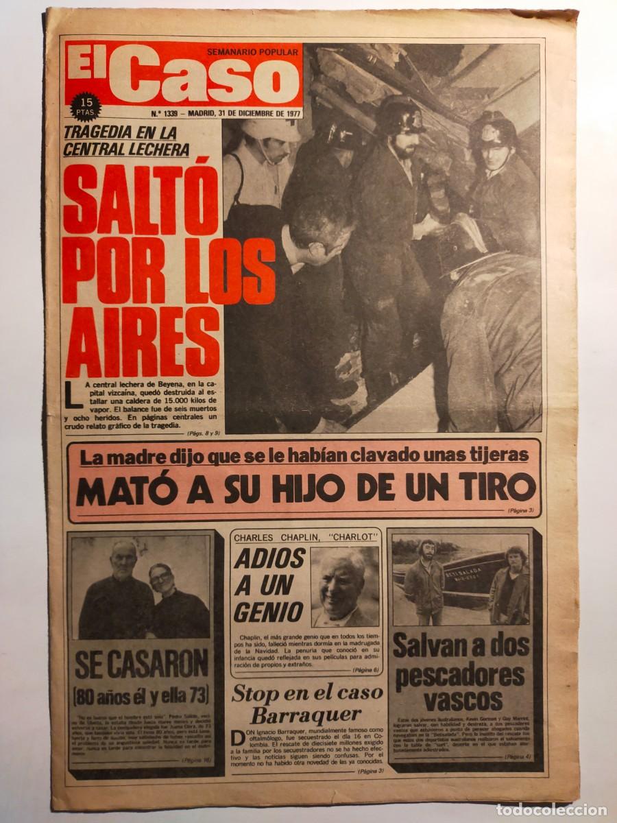 Collectionnisme de Revues et Journaux: PERIODICO &rdquo;EL CASO&rdquo; SEMANARIO DE SUCESOS N&ordm; 1339 - A&Ntilde;O 1977