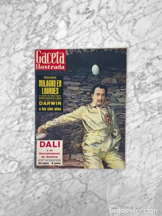 Sammeln von Zeitschriften und Zeitungen: GACETA ILUSTRADA - 1959 YVONNE FOURNIER, FONTILLES, SALVADOR DALI, MERCEDES CANUDAS, GERARD PHILIPE