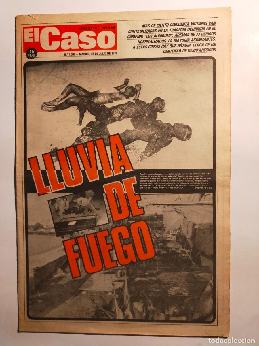Collection Magazines and Newspapers: PERIODICO &rdquo;EL CASO&rdquo; SEMANARIO DE SUCESOS N&ordm; 1368 - A&Ntilde;O 1978