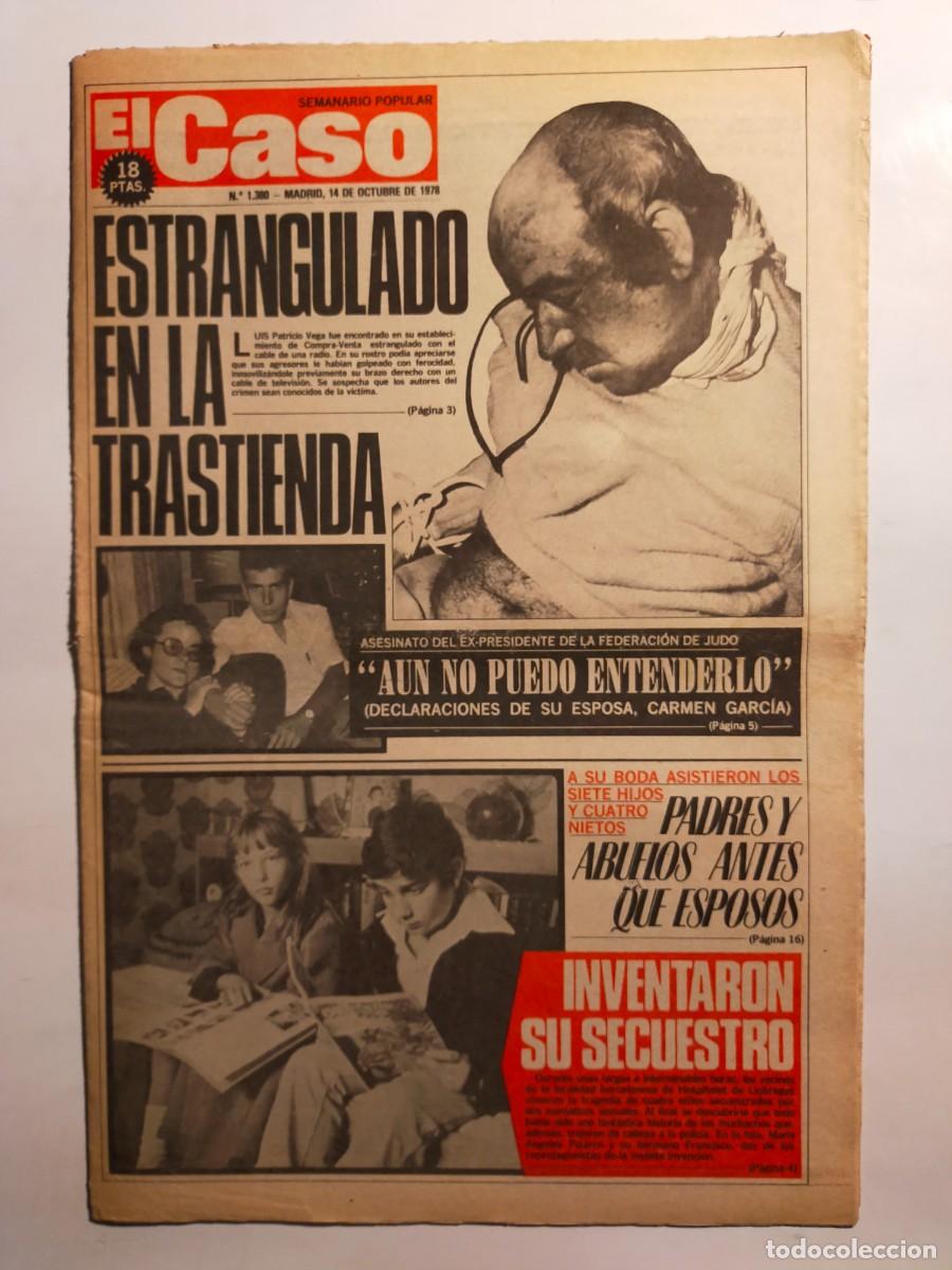 Sammeln von Zeitschriften und Zeitungen: PERIODICO &rdquo;EL CASO&rdquo; SEMANARIO DE SUCESOS N&ordm; 1380 - A&Ntilde;O 1978