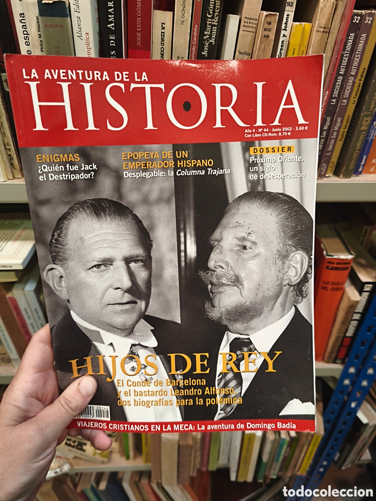 Coleccionismo de revistas y peri&oacute;dicos: Revista La aventura de la historia. N&uacute;mero 44