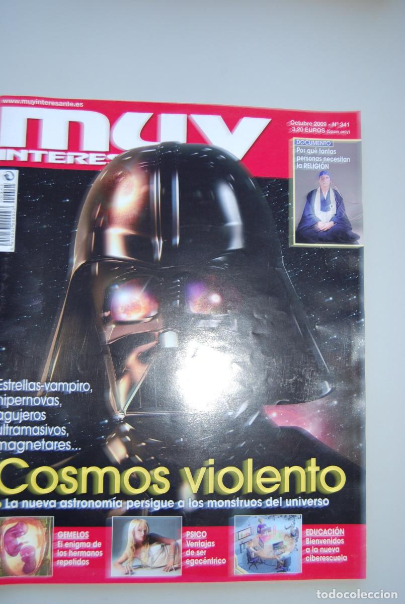 Collectionnisme de Revues et Journaux: MUY INTERESANTE.NUM.341-2009: COSMOS VIOLENTO-GEMELOS-CIBERESCUELA-EGOCENTRICO, VENTAJAS