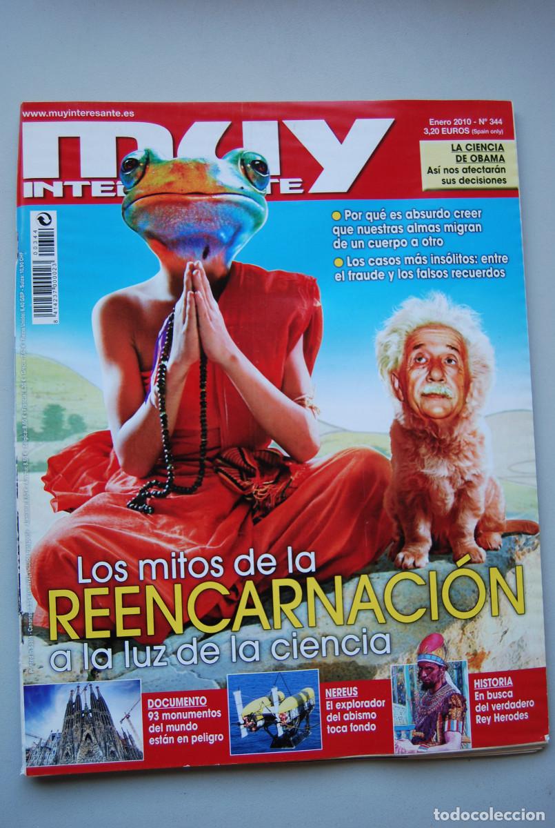 Collectionnisme de Revues et Journaux: MUY INTERESANTE.NUM.344-2010: MITOS DE LA REENCARNACION-93 MONUMENTOS-NEREUS-REY HERODES-