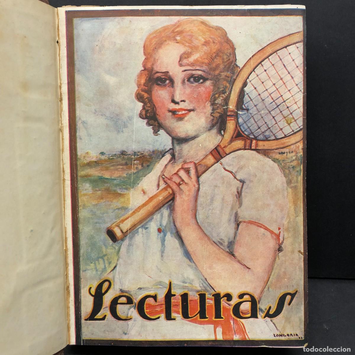 Coleccionismo de revistas y peri&oacute;dicos: LECTURAS - A&Ntilde;O III - DEL N&Uacute;M 26 AL N&Uacute;M 31 - REVISTAS ILUSTRADAS ENCUADERNADAS / 683