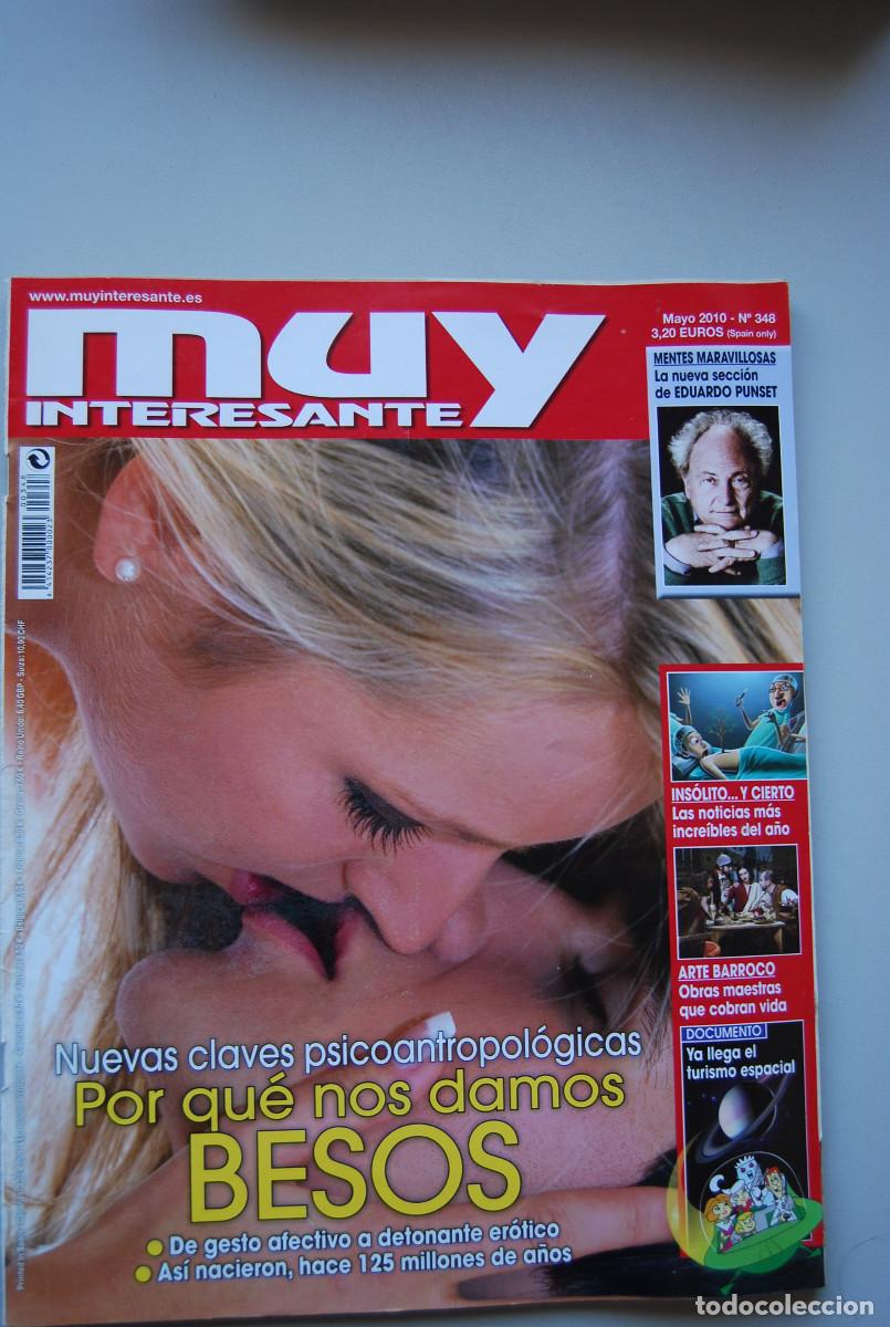 Coleccionismo de revistas y peri&oacute;dicos: MUY INTERESANTE.NUM.348-2010 : POR QU&Eacute; NOS DAMOS BESOS-MENTES MARAVILLOSAS-ARTE BARROCO-INSOLITO