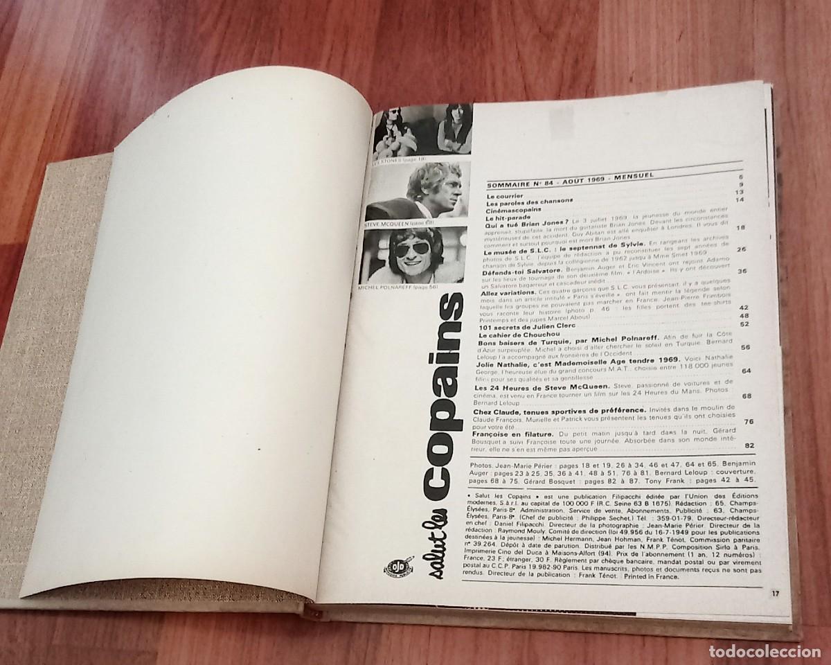 Coleccionismo de revistas y peri&oacute;dicos: salut les copains.. revista musical francesa.. n&ordm; 84 hasta el 88. a&ntilde;o 1969