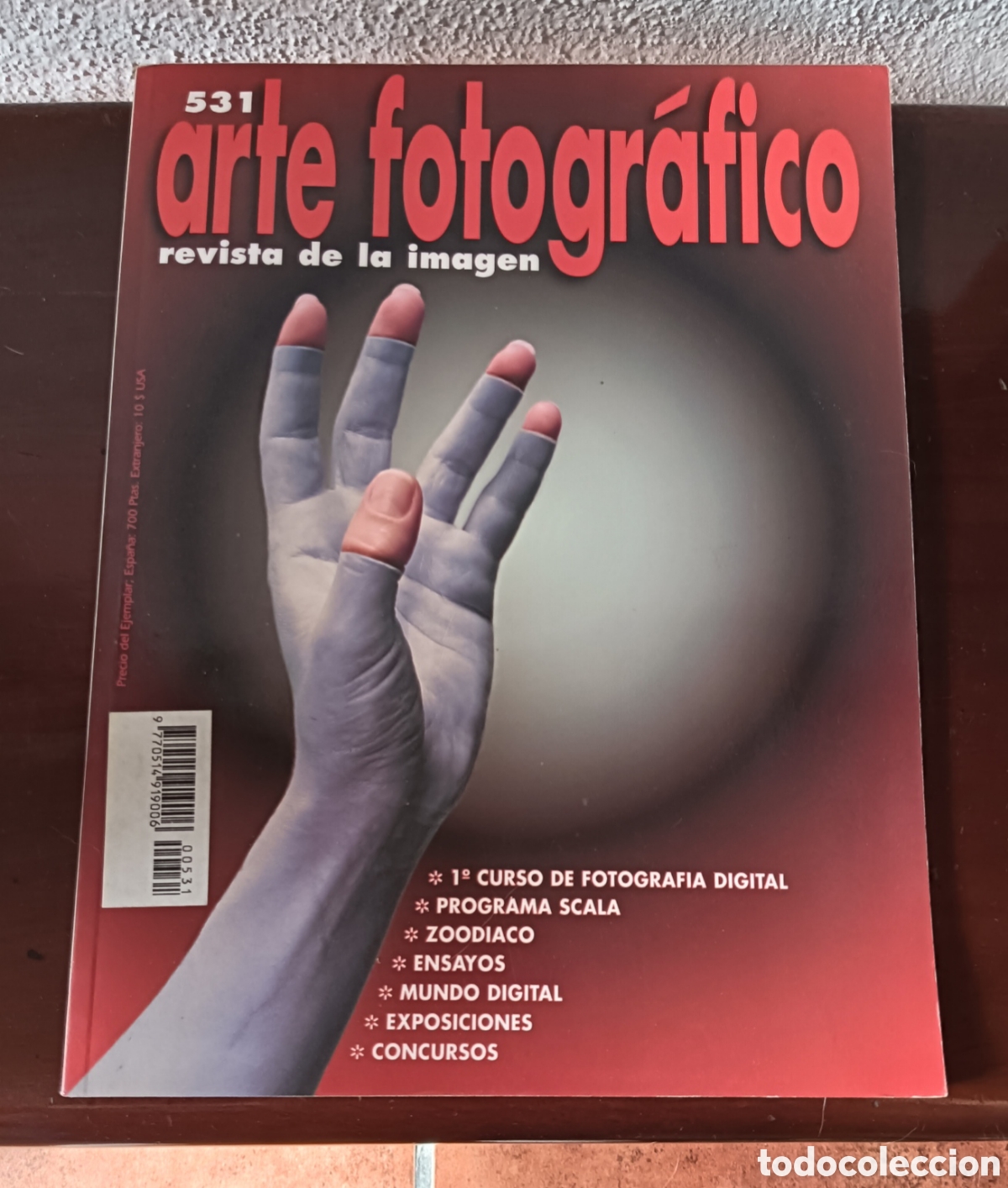 Sammeln von Zeitschriften und Zeitungen: Arte fotogr&aacute;fico. Revista de la imagen.