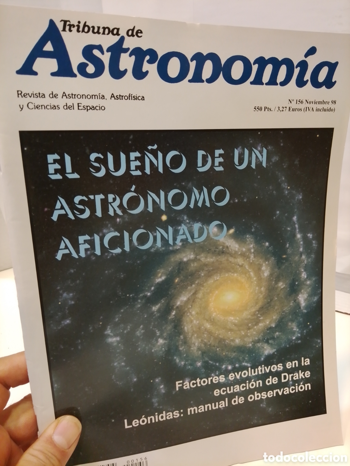 Collectionnisme de Revues et Journaux: Tribuna de astronom&iacute;a. N. 156