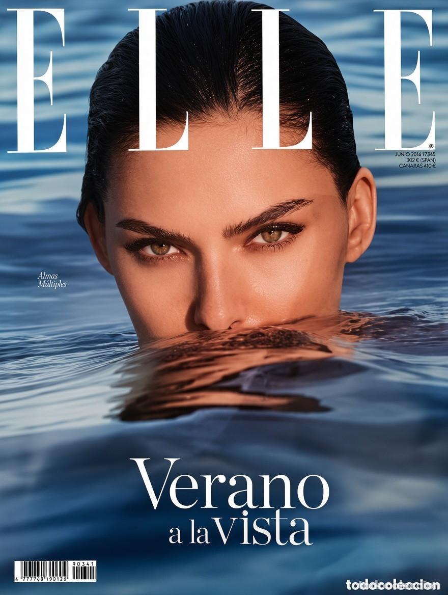 Sammeln von Zeitschriften und Zeitungen: elle-junio 2015- N&ordm; 345-alyssa miller-verano a la vista-Almas M&uacute;ltiples