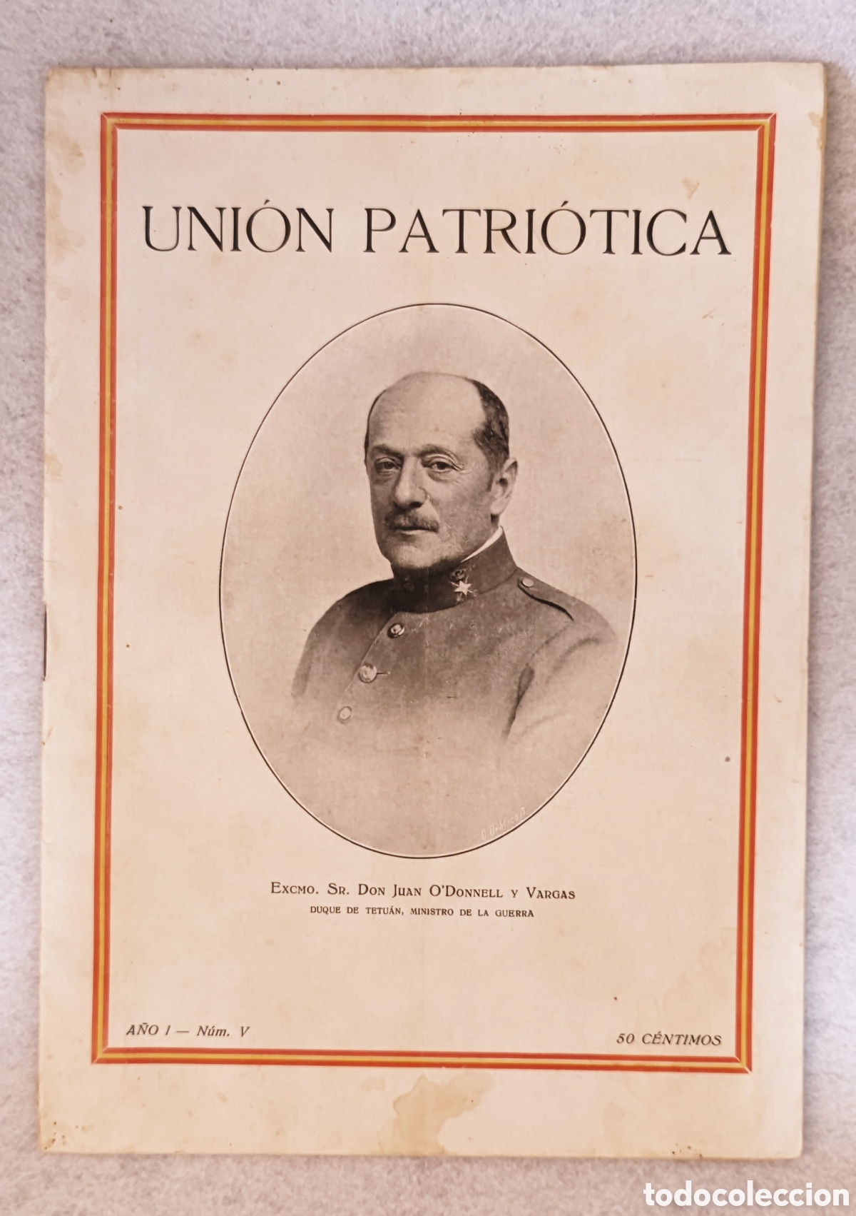 Collection Magazines and Newspapers: Uni&oacute;n patri&oacute;tica: A&ntilde;o I, N&uacute;m. V