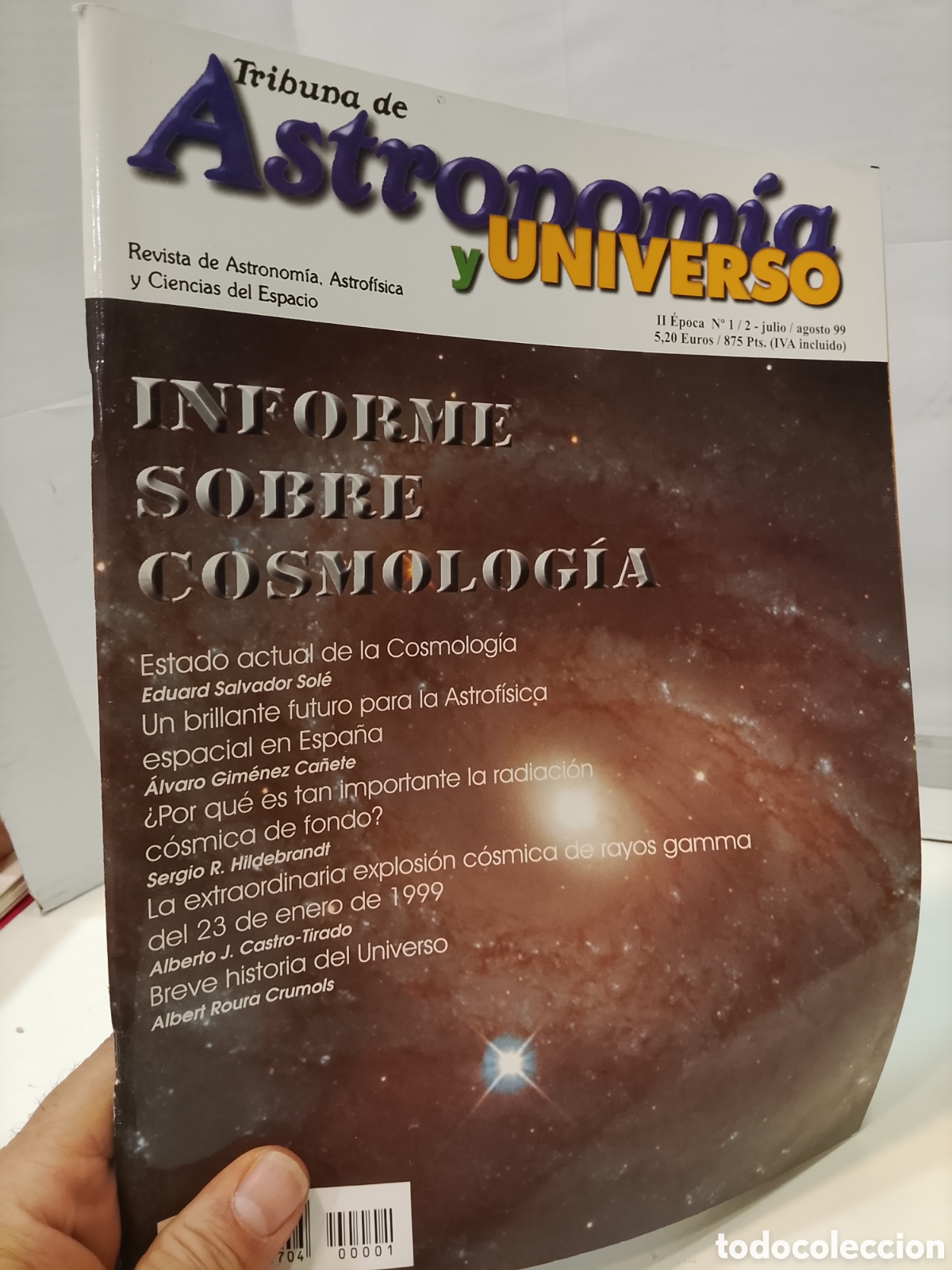 Collezionismo di Riviste e Giornali: Tribuna de astronom&iacute;a y universo. II &eacute;poca n. 1