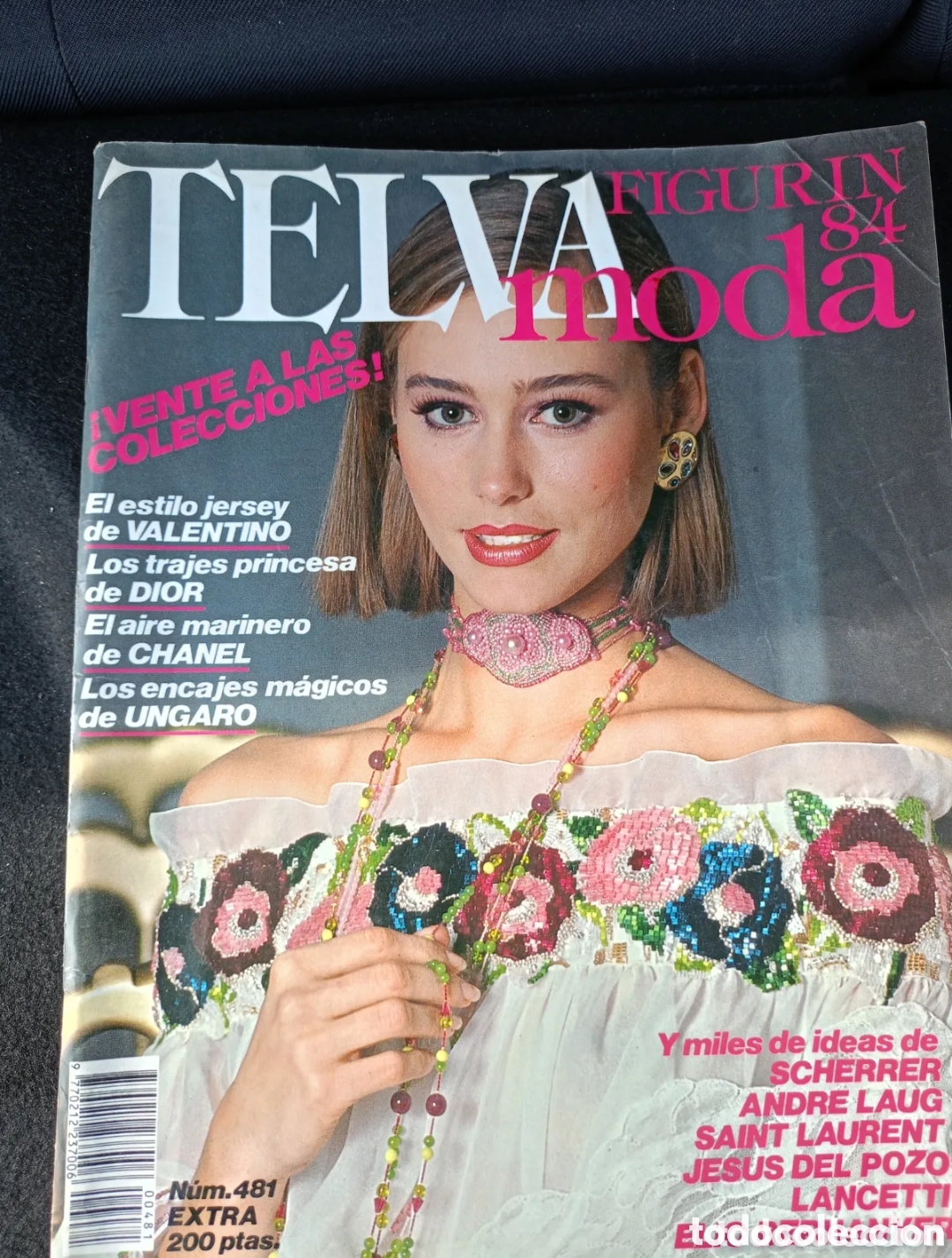 Sammeln von Zeitschriften und Zeitungen: Telva 481 extra moda 84
