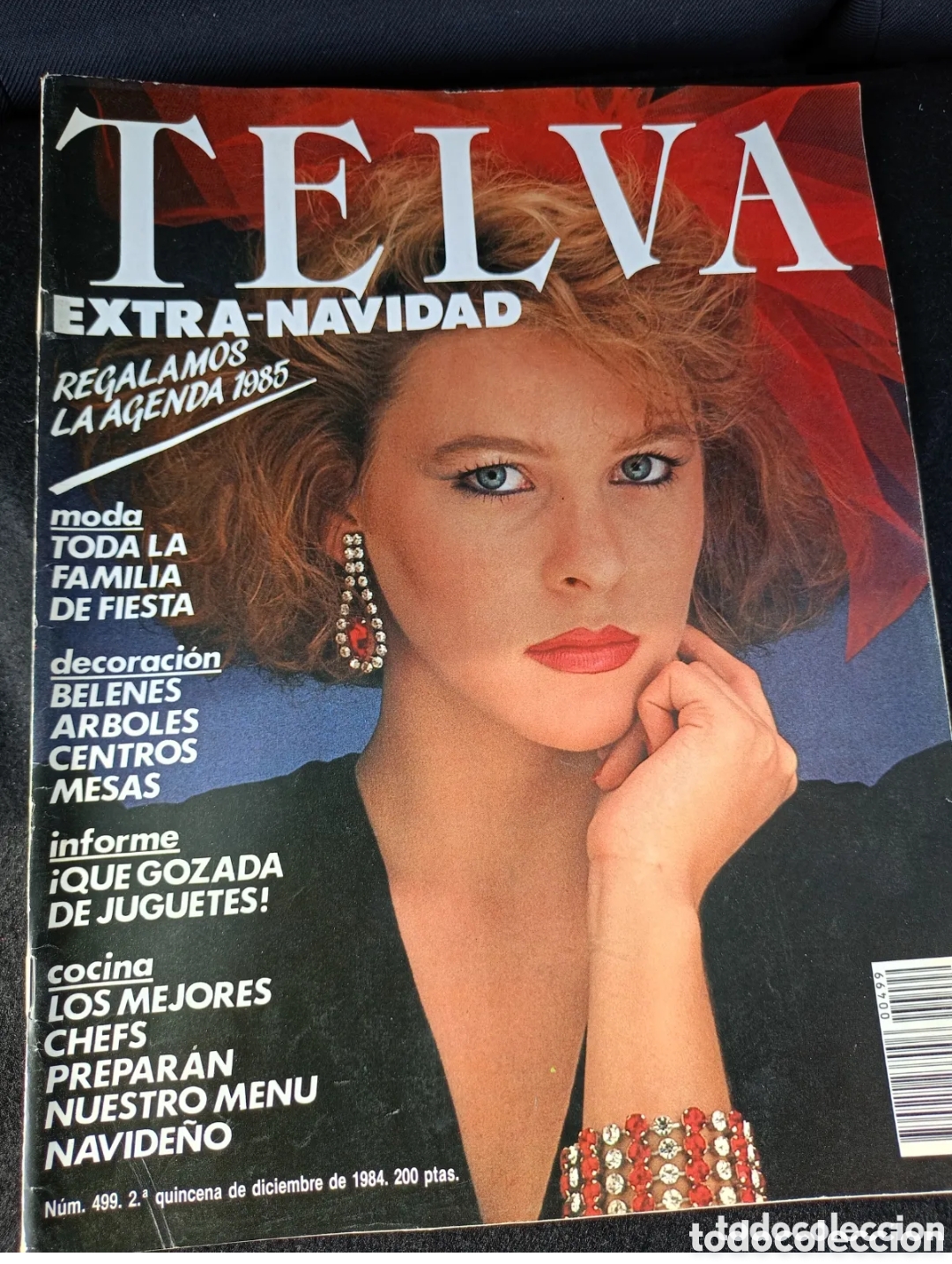 Sammeln von Zeitschriften und Zeitungen: Telva 489 diciembre 1984 extra Navidad