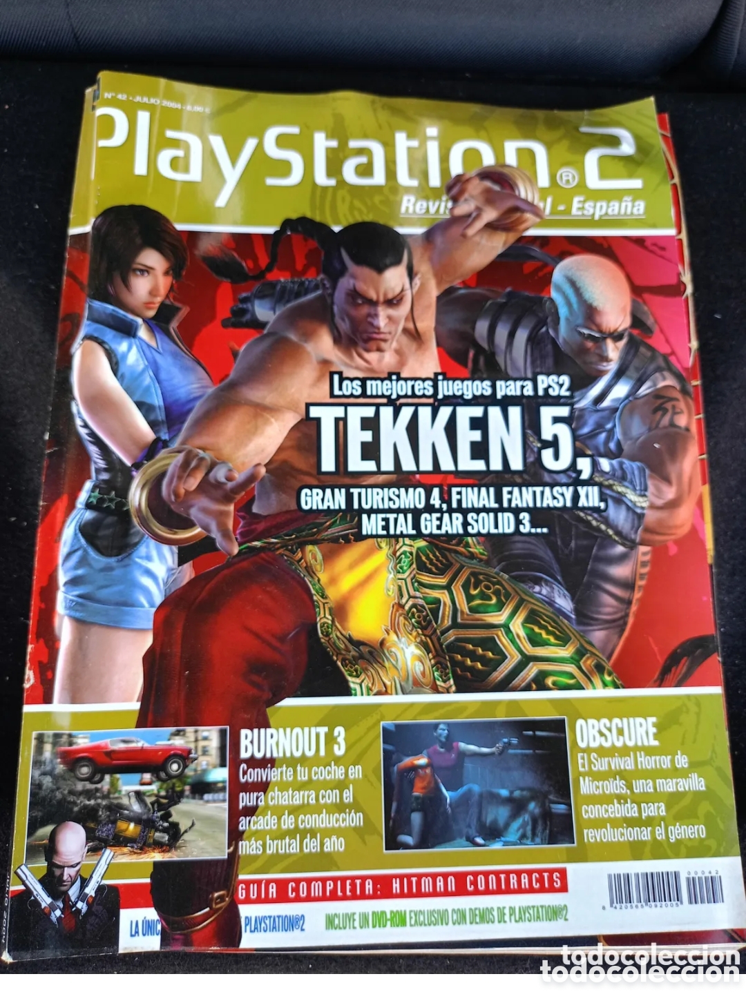 Colecionismo de Revistas e Jornais: Revista playstation 2 oficial N 42 julio 2004