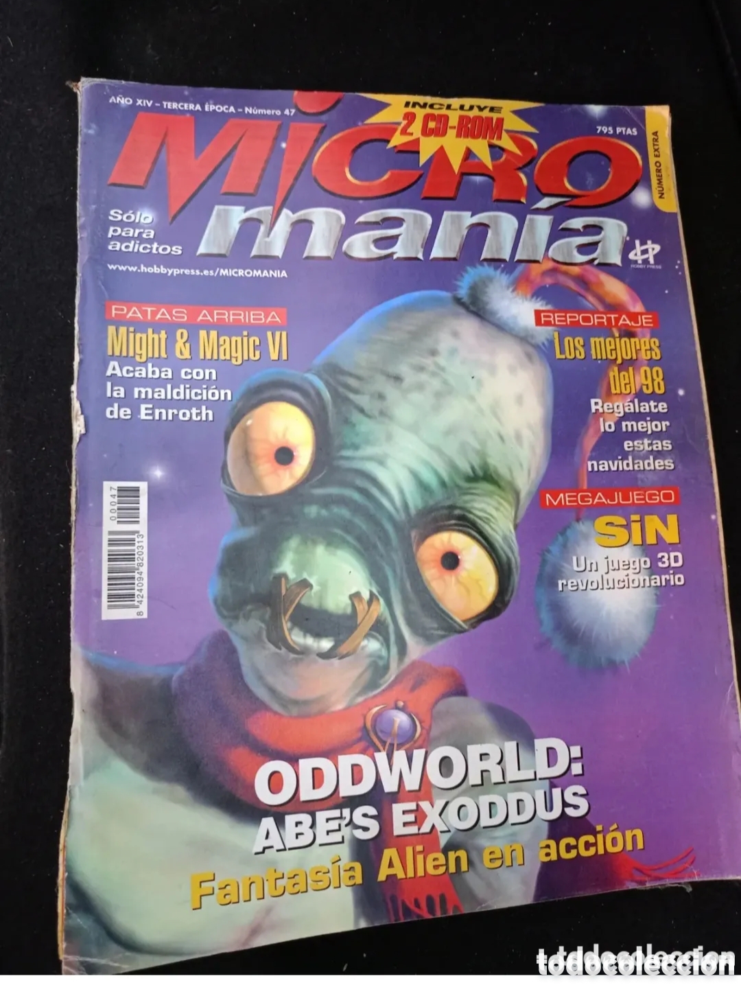 Collection Magazines and Newspapers: Micromania tercera &eacute;poca n &deg; 47 abe's exoddus