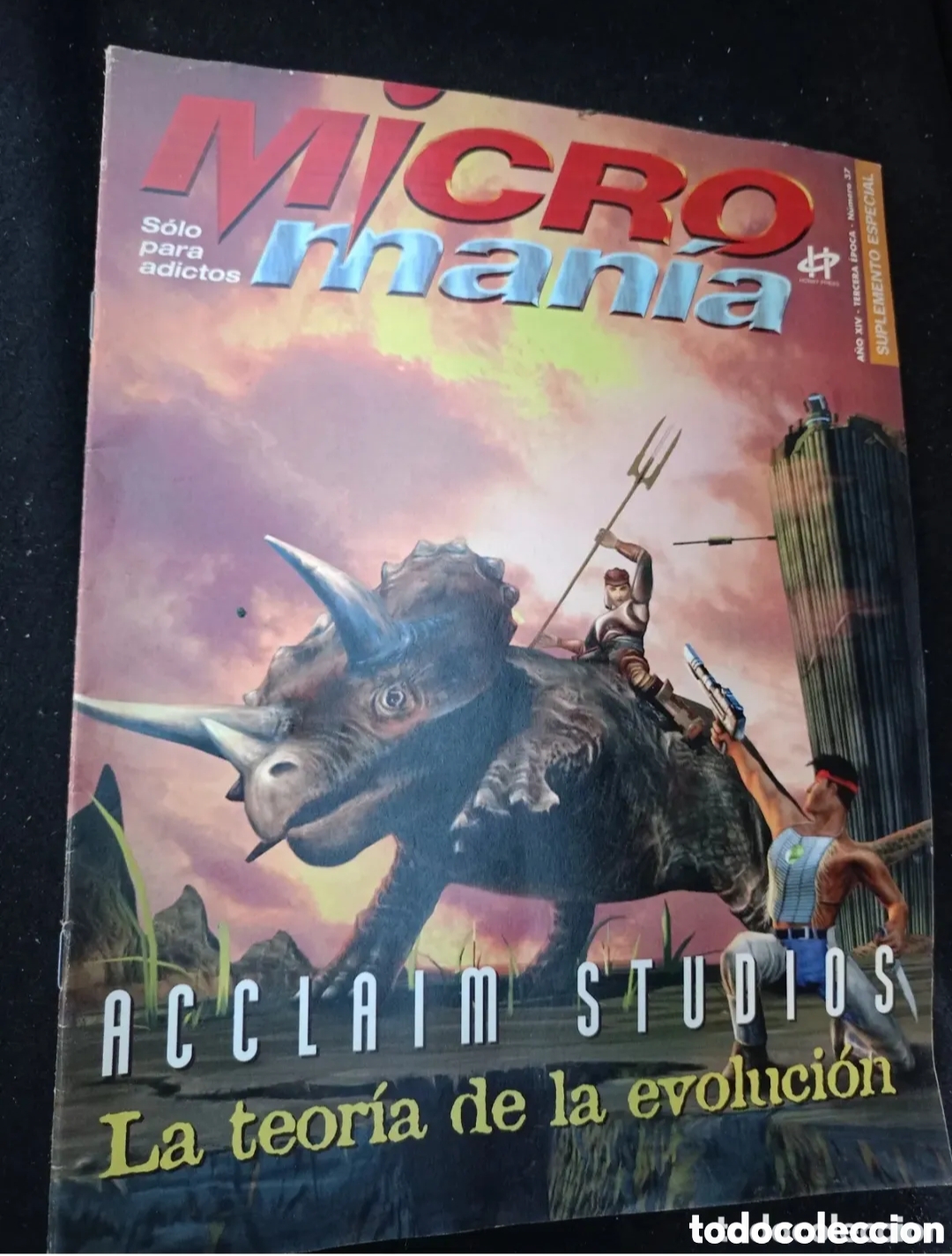 Coleccionismo de revistas y peri&oacute;dicos: Micro man&iacute;a tercera &eacute;poca n 37