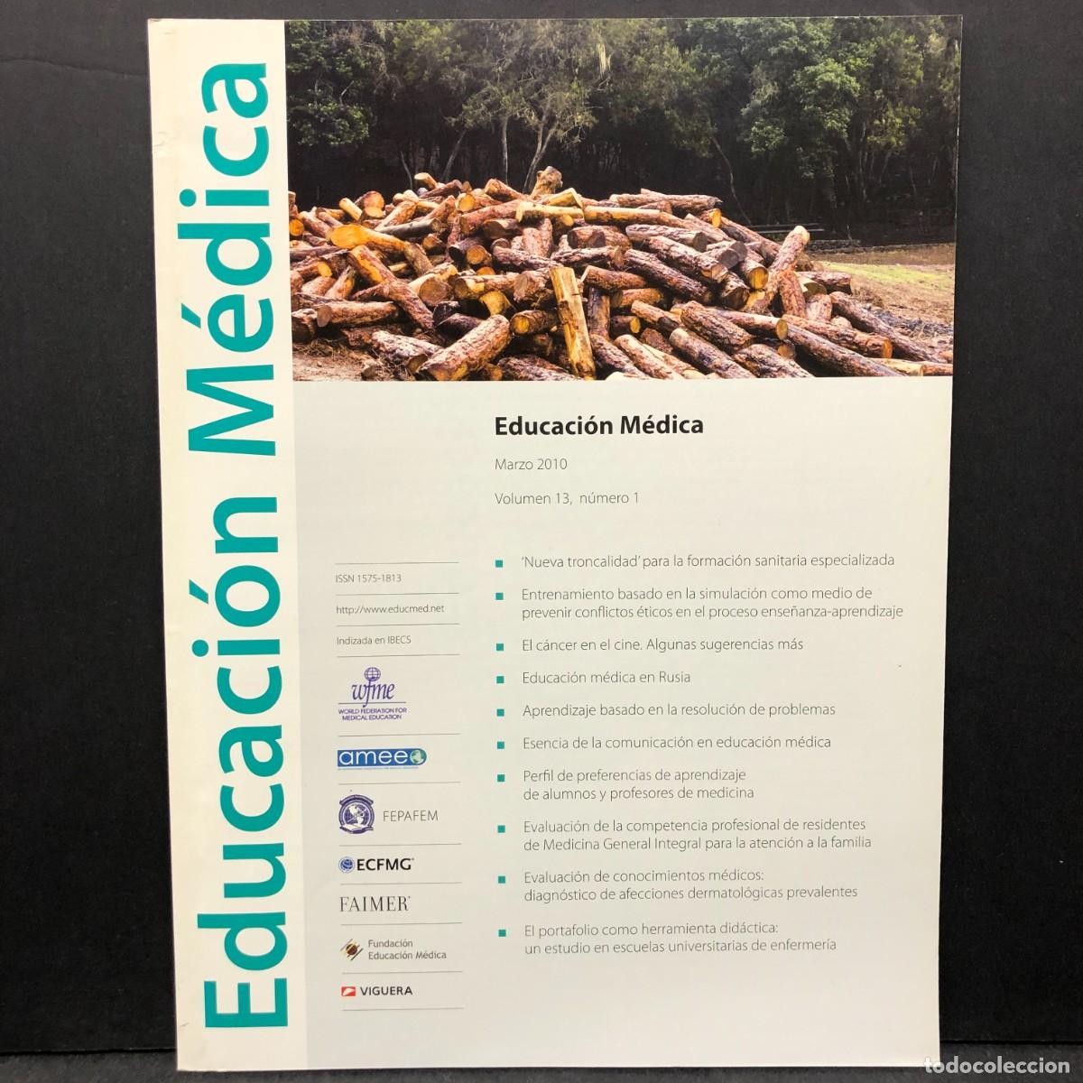 Collectionnisme de Revues et Journaux: EDUCACI&Oacute;N M&Eacute;DICA - JUNIO 2010 - VOLUMEN 13 - N&Uacute;MERO 1 / 792