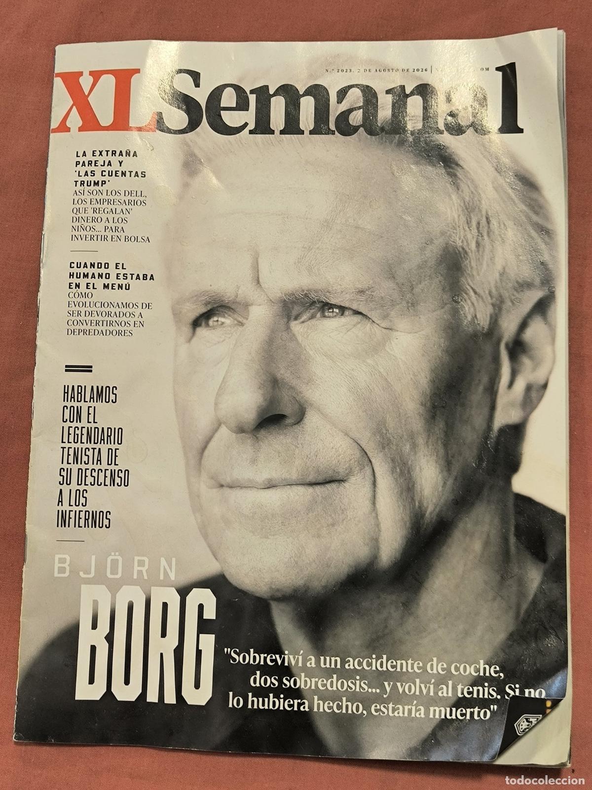 Collezionismo di Riviste e Giornali: Revista Revista XL Semanal Coleccionismo - TENISTA FAMOSO EN PORTADA