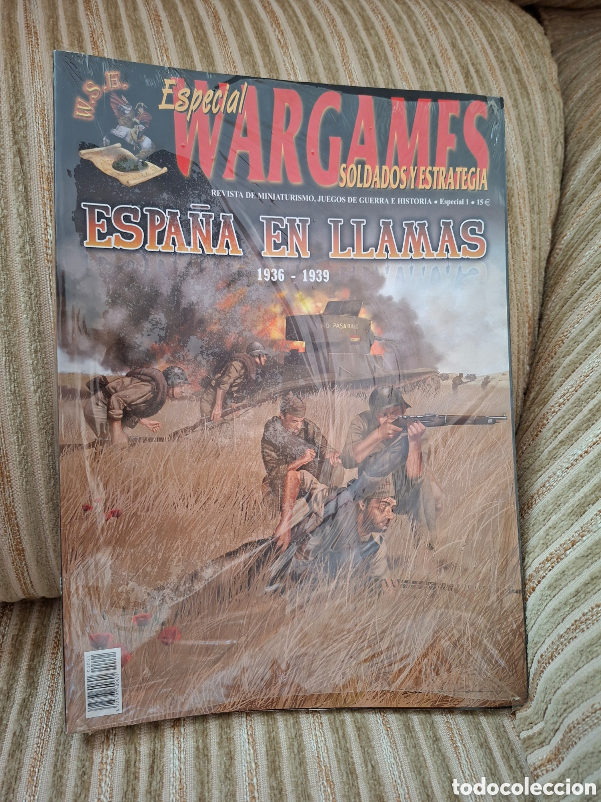 Collectionnisme de Revues et Journaux: ESPA&Ntilde;A EN LLAMAS, n&deg; especial de la REVISTA WARGAMES SOLDADOS Y ESTRATEGIA