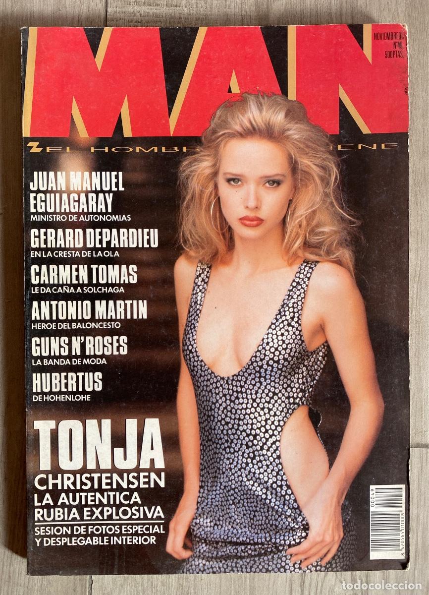 Collezionismo di Riviste e Giornali: Revista MAN N. 49 Tonja Christensen - Gina N&rsquo;Roses - Rosa Mari Ramos - P&Oacute;STER CENTRAL