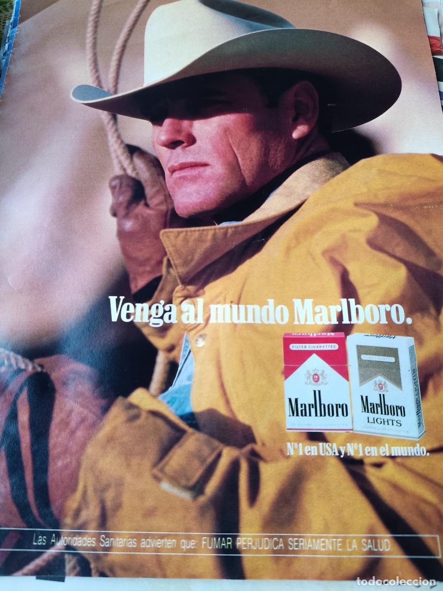 Collection Magazines and Newspapers: PUBLICIDAD TABACO. ANUNCIO DE CIGARRILLOS MARLBORO. 22X28,5 CM.