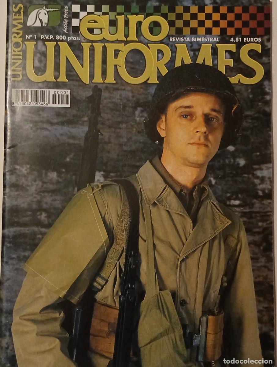 Collectionnisme de Revues et Journaux: REVISTA &rdquo;EUROUNIFORMES&rdquo; o &rdquo;Euro Uniformes&rdquo; - N&ordm; 1 Octubre - Noviembre 2000