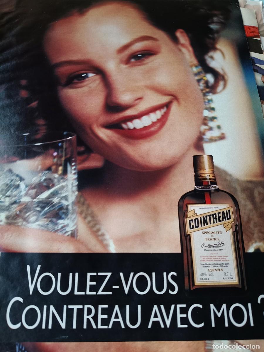Collectionnisme de Revues et Journaux: PUBLICIDAD. ANUNCIO DE COINTREAU. 22 X28,5 CM.
