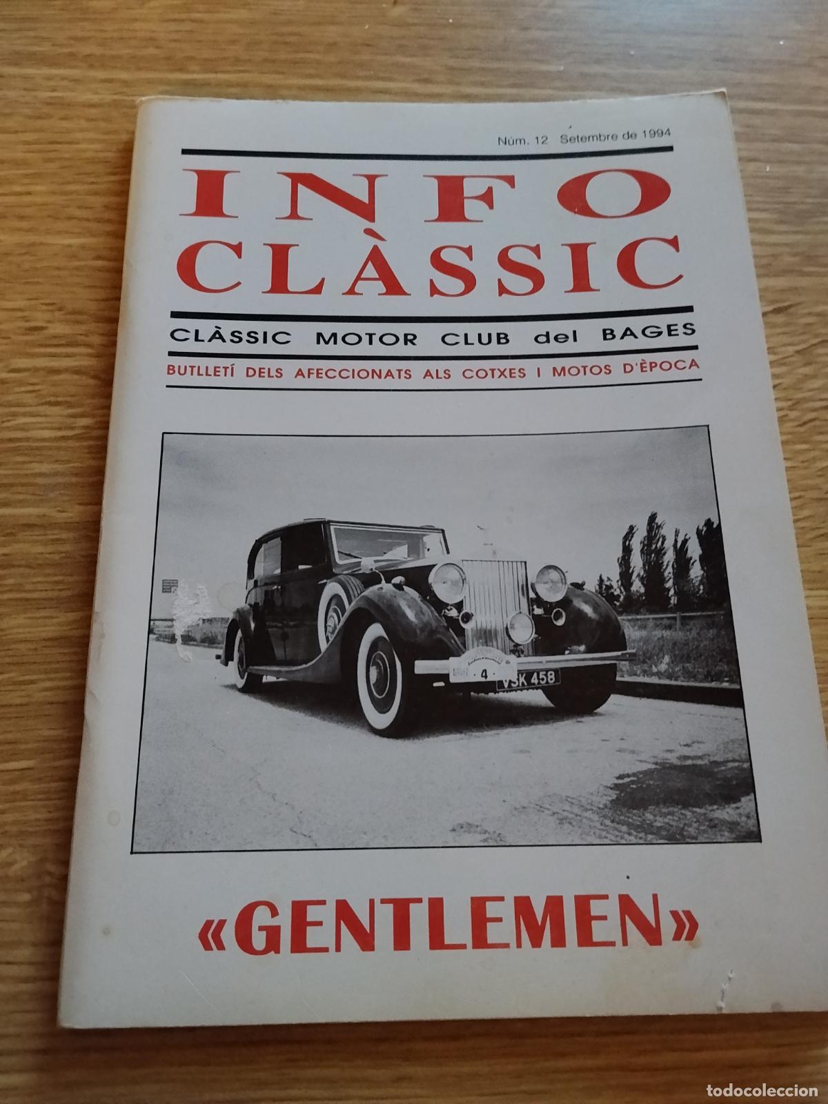 Colecionismo de Revistas e Jornais: INFO CL&Agrave;SSIC NUM.12 - SETEMBRE 1994