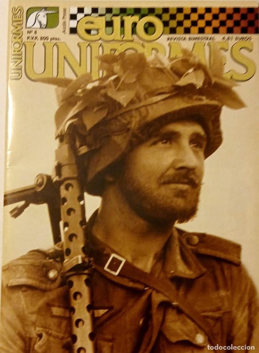 Coleccionismo de revistas y peri&oacute;dicos: REVISTA &rdquo;EUROUNIFORMES&rdquo; o &rdquo;Euro Uniformes&rdquo; - N&ordm; 8 Diciembre 2001 - Enero 2002