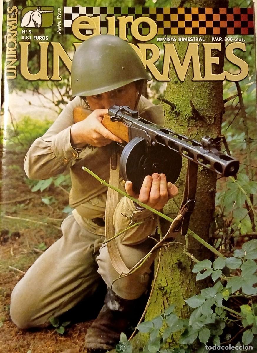 Coleccionismo de revistas y peri&oacute;dicos: REVISTA &rdquo;EUROUNIFORMES&rdquo; o &rdquo;Euro Uniformes&rdquo; - N&ordm; 9 Febrero - Marzo 2002