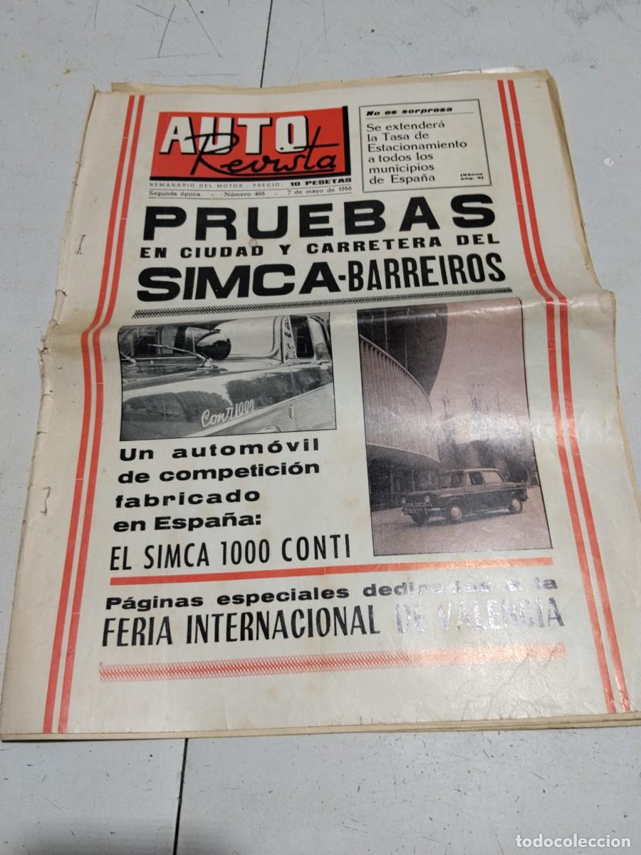 Coleccionismo de revistas y peri&oacute;dicos: Semanario del motor , a&ntilde;o 1966