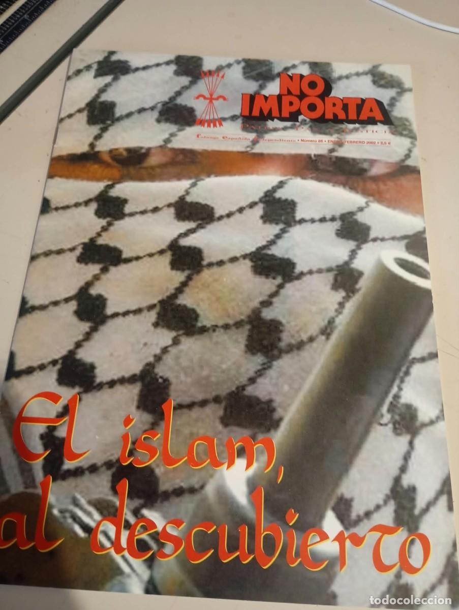 Coleccionismo de revistas y peri&oacute;dicos: REVISTA FALANGISTA NO IMPORTA. PORTAVOZ DE FALANGE INDEPENDIENTE N&ordm; 66 febrero 2002 REF. UR MES 7