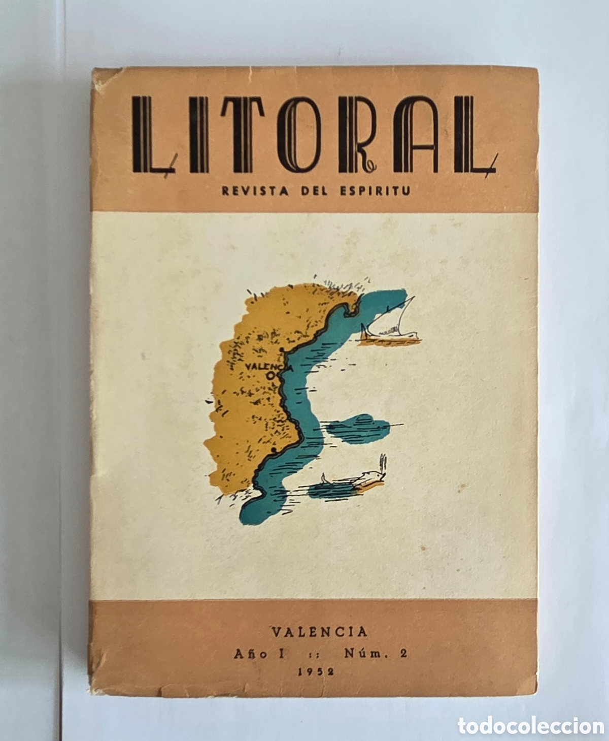Coleccionismo de revistas y peri&oacute;dicos: Litoral. Revista del Esp&iacute;ritu.1952 (A&ntilde;o I, N&uacute;m. 2)