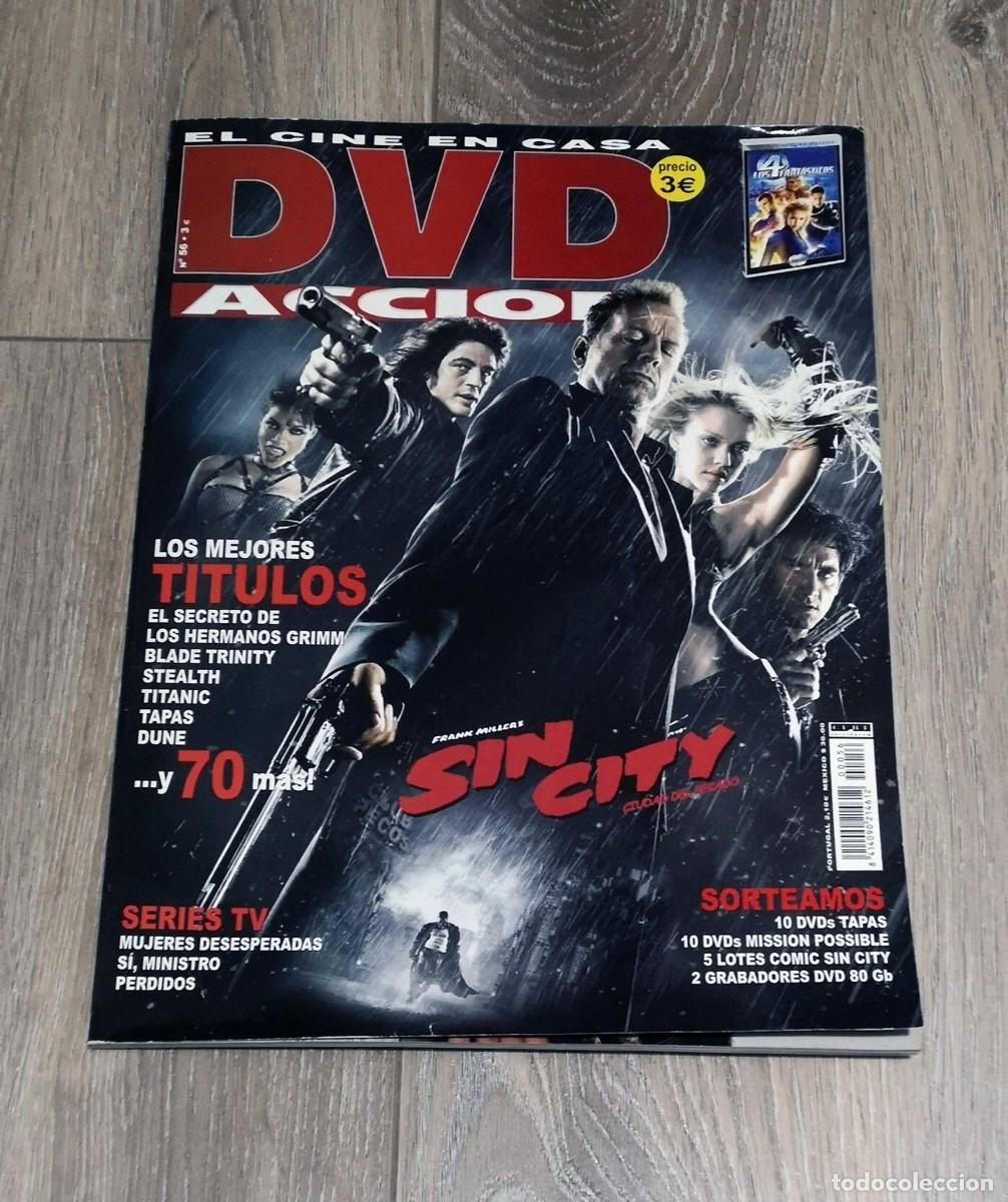 Coleccionismo de revistas y peri&oacute;dicos: Revista DVD Accion - Numero 56