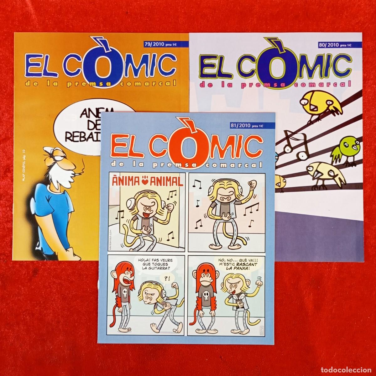 Collectionnisme de Revues et Journaux: EL C&Ograve;MIC DE LA PREMSA COMARCAL - LAF CIN&Egrave;FIL - 2010 - N&ordm; 19, 80 I 81 / 1067