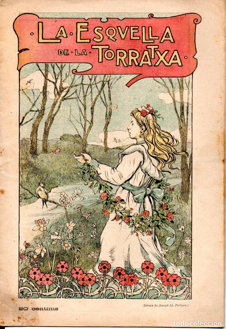 Coleccionismo de revistas y peri&oacute;dicos: LA ESQUELLA DE LA TORRATXA, N&ordm; 1072 - 28 JUL. 1899