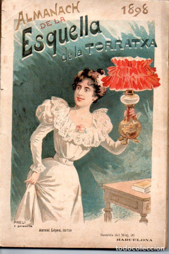 Collection Magazines and Newspapers: ALMANACH DE LA ESQUELLA DE LA TORRATXA 1898