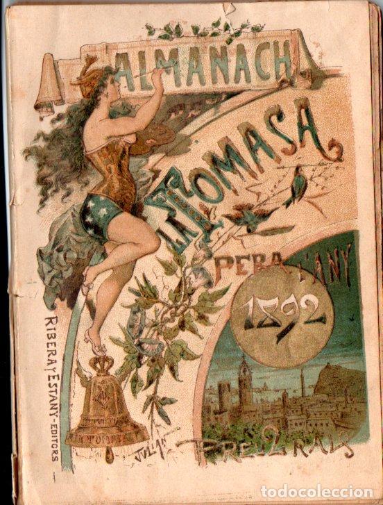 Colecionismo de Revistas e Jornais: ALMANACH DE LA TOMASA 1892