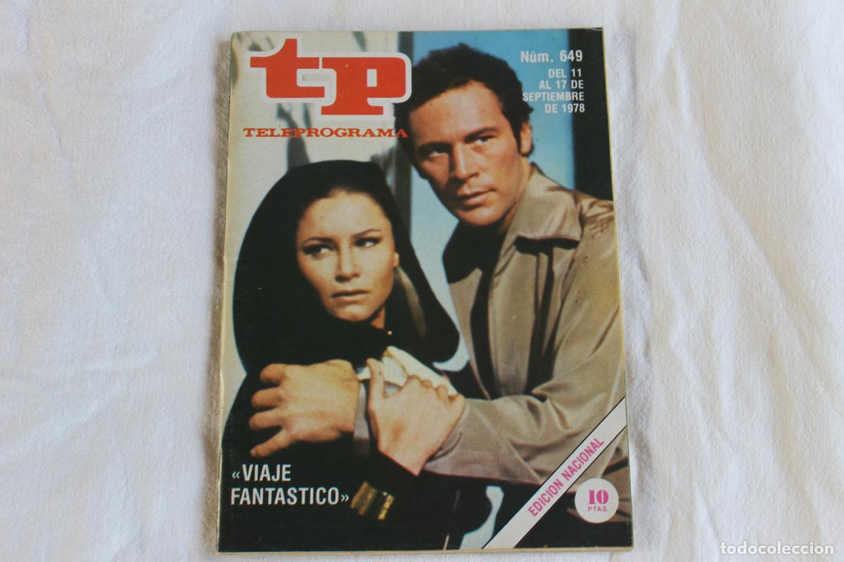 Collezionismo di Riviste e Giornali: TELEPROGRAMA N&ordm; 649 VIAJE FANTASTICO 1978