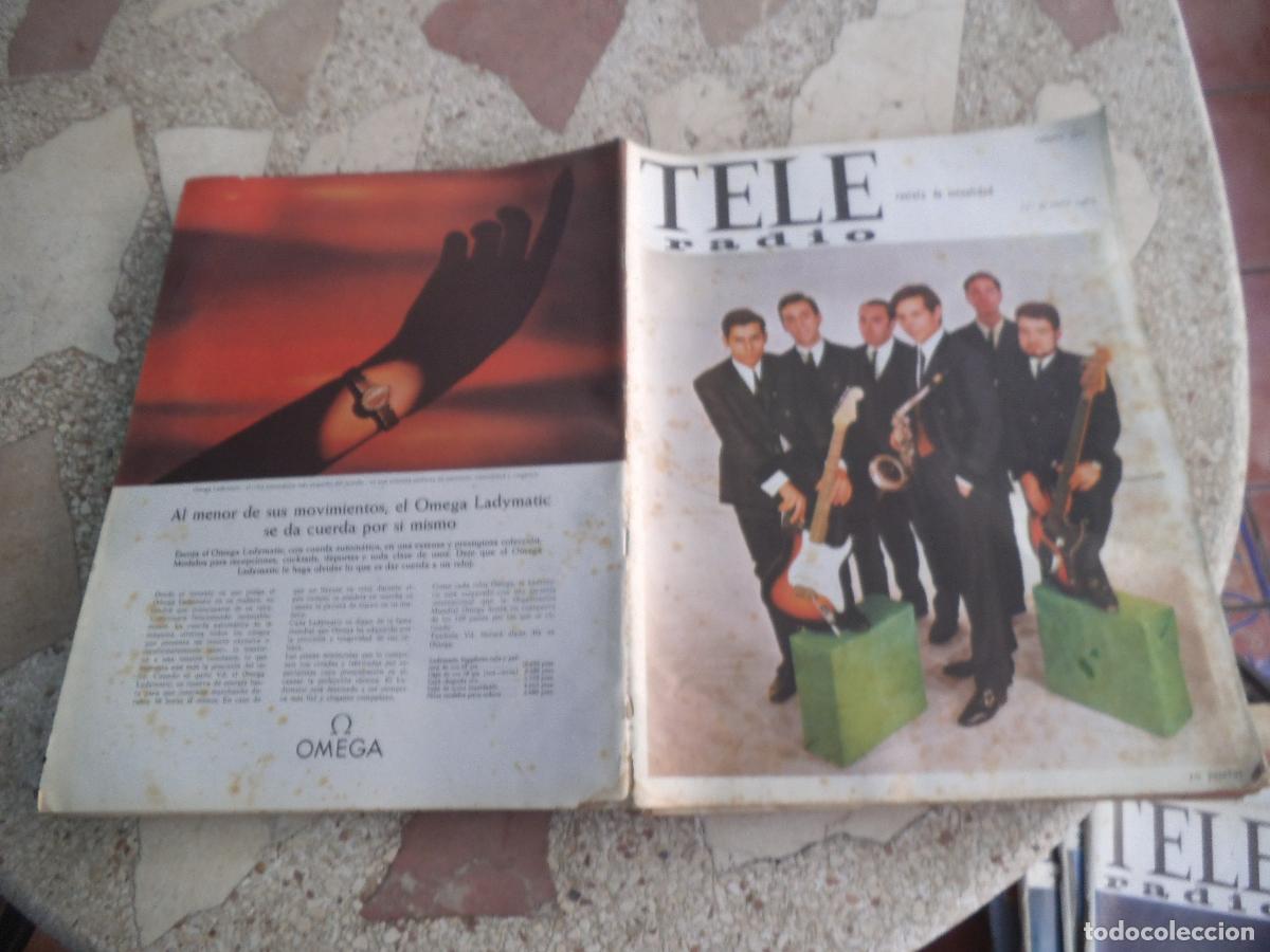 Sammeln von Zeitschriften und Zeitungen: tele radio, n&ordm; 370, los pekenikes ,mariano medina juan de la cierva, serie rompeolas