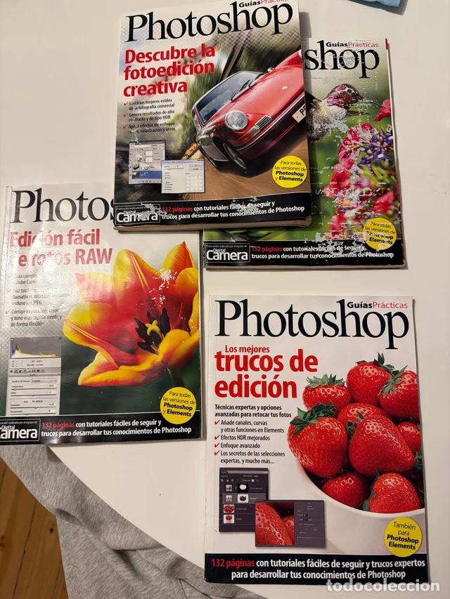 Coleccionismo de revistas y peri&oacute;dicos: Lote compilatorio Gu&iacute;as practicas Photoshop