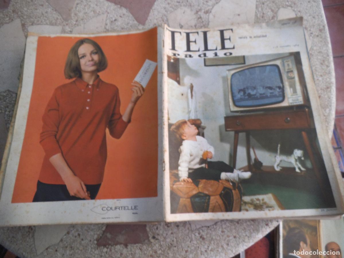 Coleccionismo de revistas y peri&oacute;dicos: tele radio, n&ordm; 358, 1964, mara cruz, geraldine chaplin, martin lutero king