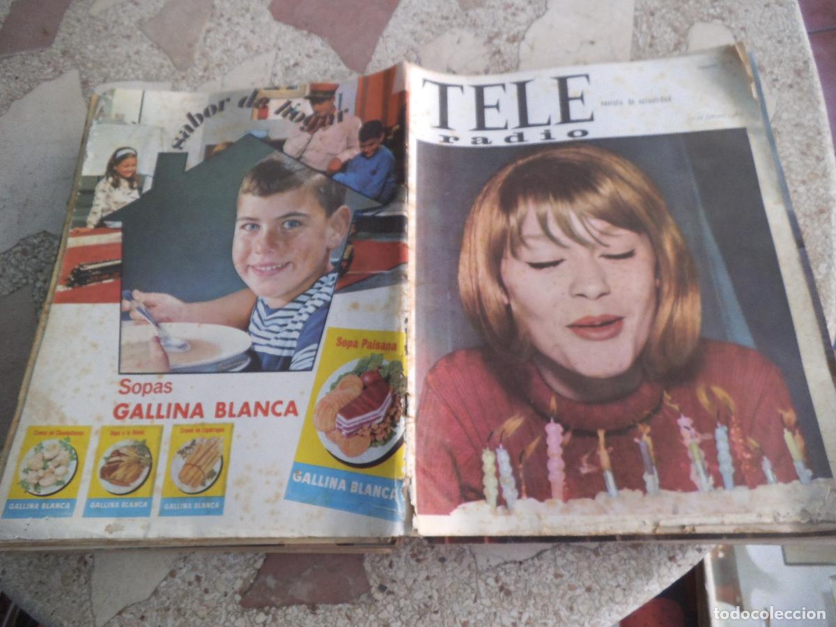 Coleccionismo de revistas y peri&oacute;dicos: tele radio, n&ordm; 373, 1965, marisol 5 fotos, m&ordf; jose alfonso, jaime de foxa, rod steiger, eurofestival