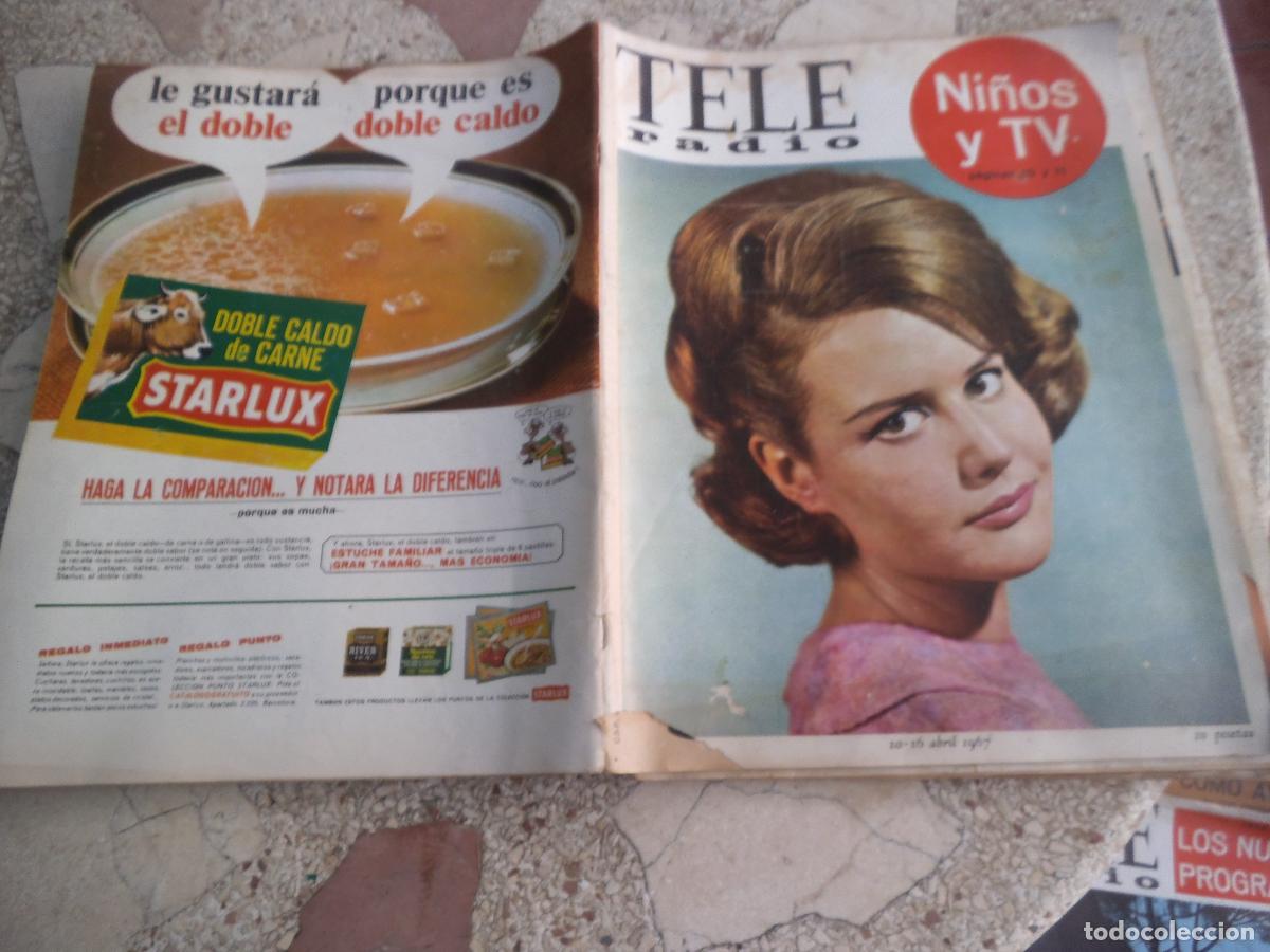 Coleccionismo de revistas y peri&oacute;dicos: tele radio, n&ordm; 485, 1967, nuevo cine club, viaje al fondo del mar, peter fonda, neorealismo