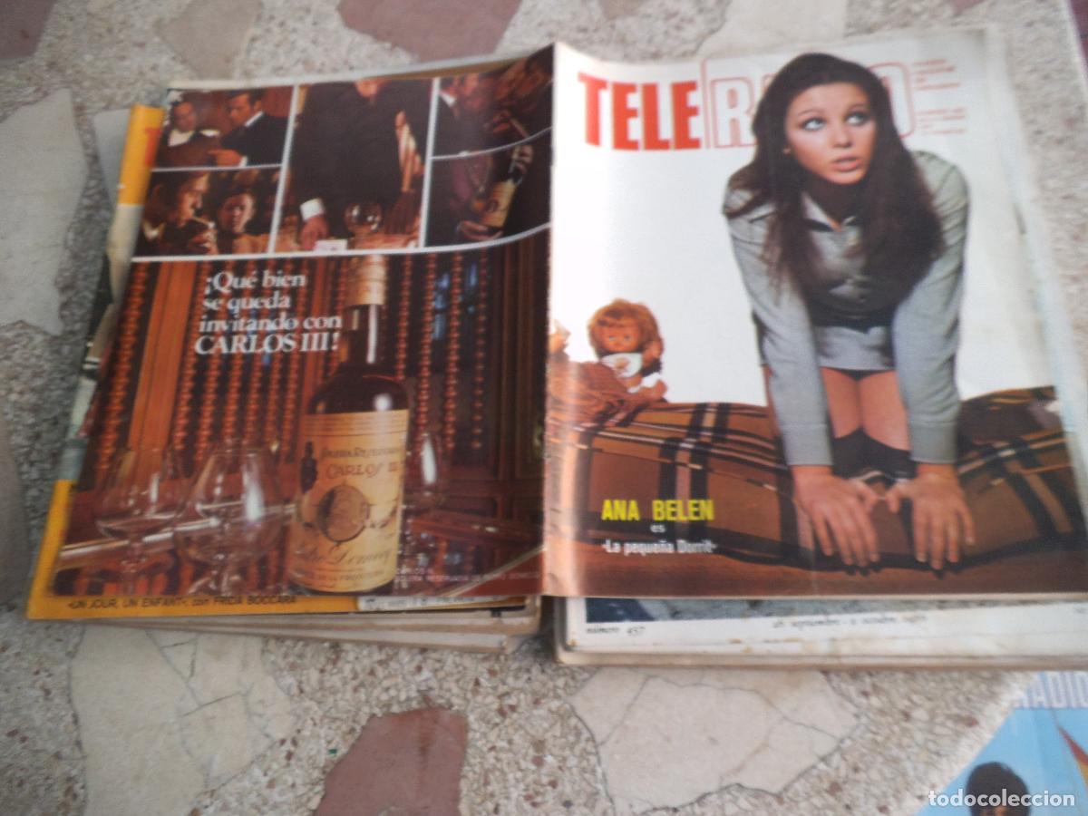 Sammeln von Zeitschriften und Zeitungen: tele radio, n&ordm; 682, 1971, ana belen, maria nevado, 1 fto de marilyn (los inadaptabos),rafaela apari