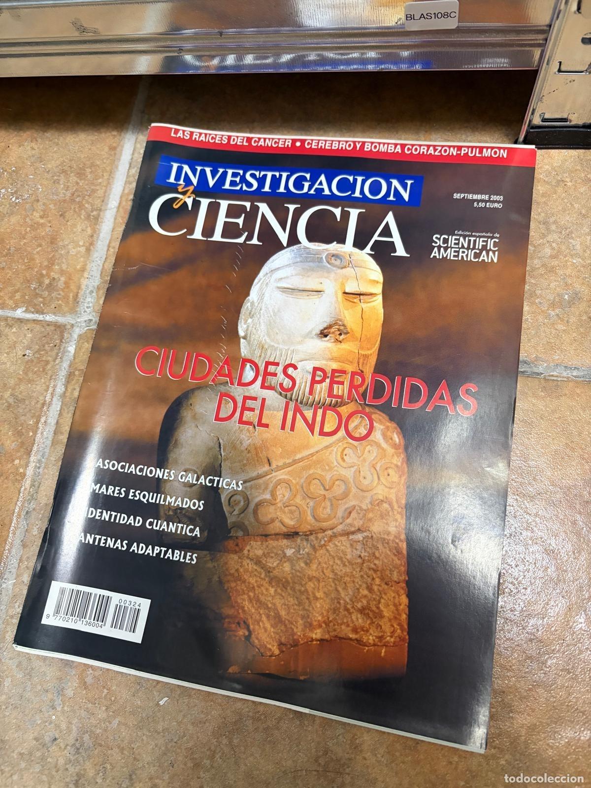 Sammeln von Zeitschriften und Zeitungen: BLAS108C Ciudades perdidas del Indo septiembre 2003 REVISTA