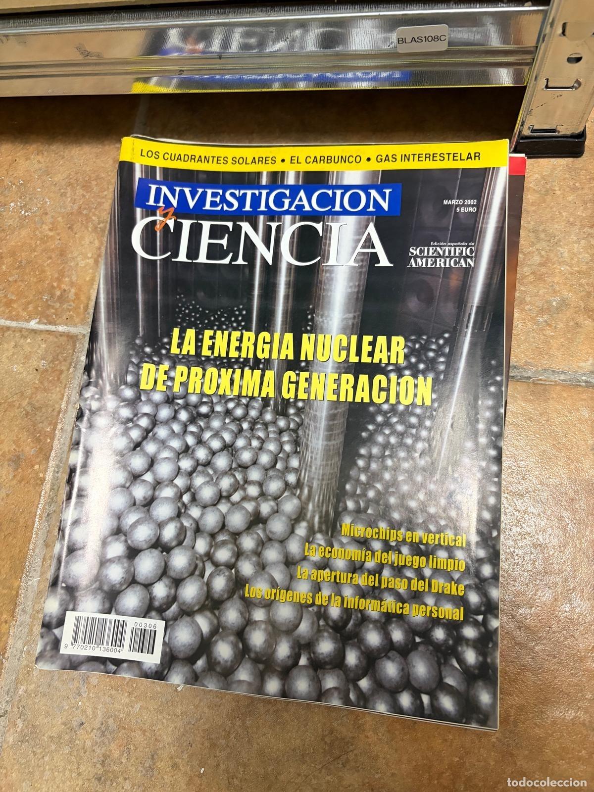 Sammeln von Zeitschriften und Zeitungen: BLAS108C Energ&iacute;a nuclear de pr&oacute;xima generaci&oacute;n marzo 2002 REVISTA
