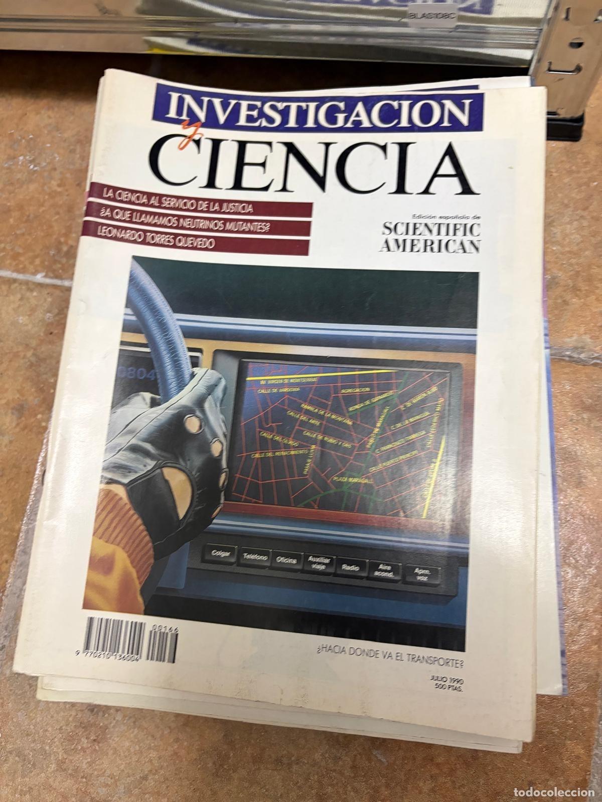 Sammeln von Zeitschriften und Zeitungen: BLAS108C Investigaci&oacute;n y Ciencia Hacia d&oacute;nde va el transporte julio 1990 REVISTA
