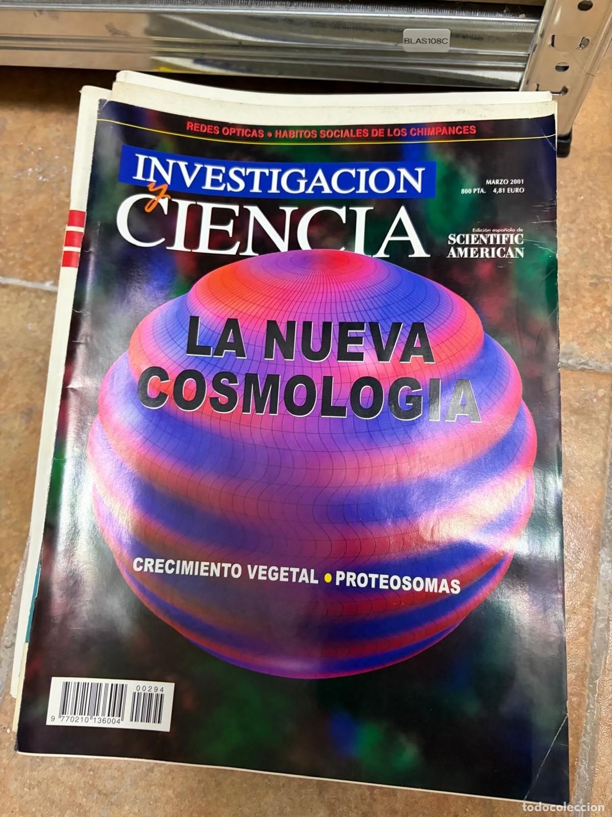 Sammeln von Zeitschriften und Zeitungen: BLAS108C Investigaci&oacute;n y Ciencia La nueva cosmolog&iacute;a marzo 2001 REVISTA